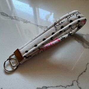 Handmade Upcycled Free People Keychain Wristlet